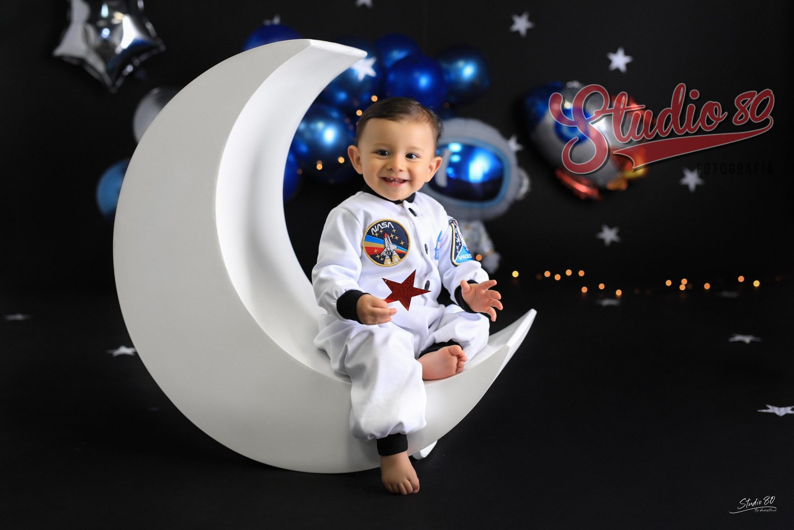 Fotografia infantil Baby Astronauta